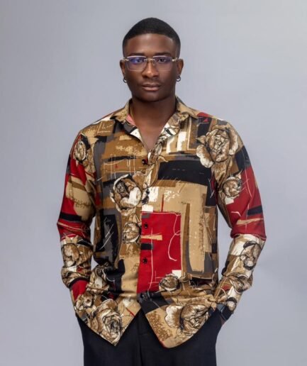 Gold Mosaic Vintage Shirt